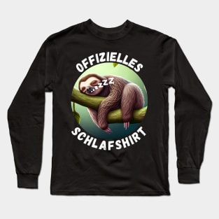 Sloth - Official Sleep Shirt Long Sleeve T-Shirt